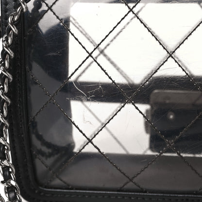 Chanel PVC Lambskin Quilted Mini Beauty Lock Flap Black 10 of 13