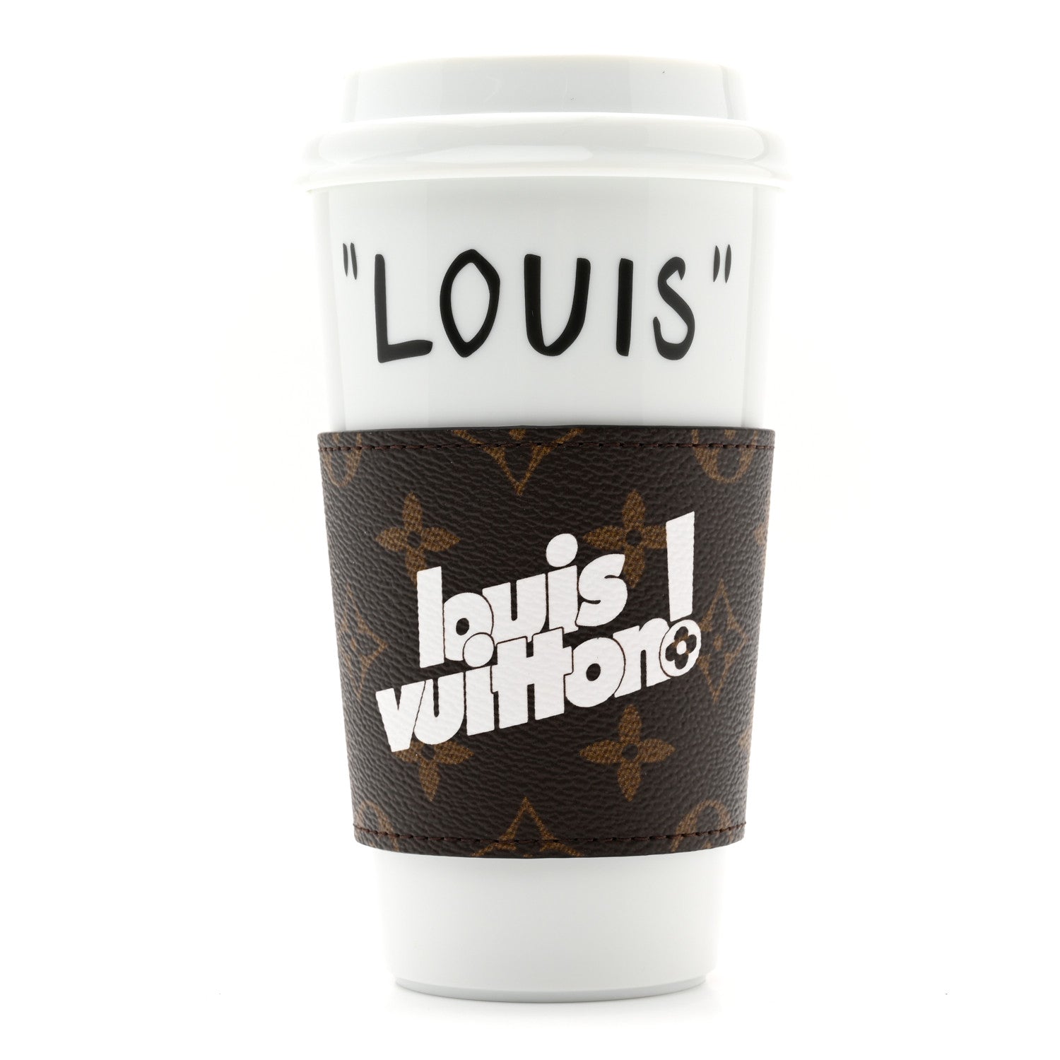 Louis Vuitton Calfskin Monogram Louis LV Cup 1 of 7
