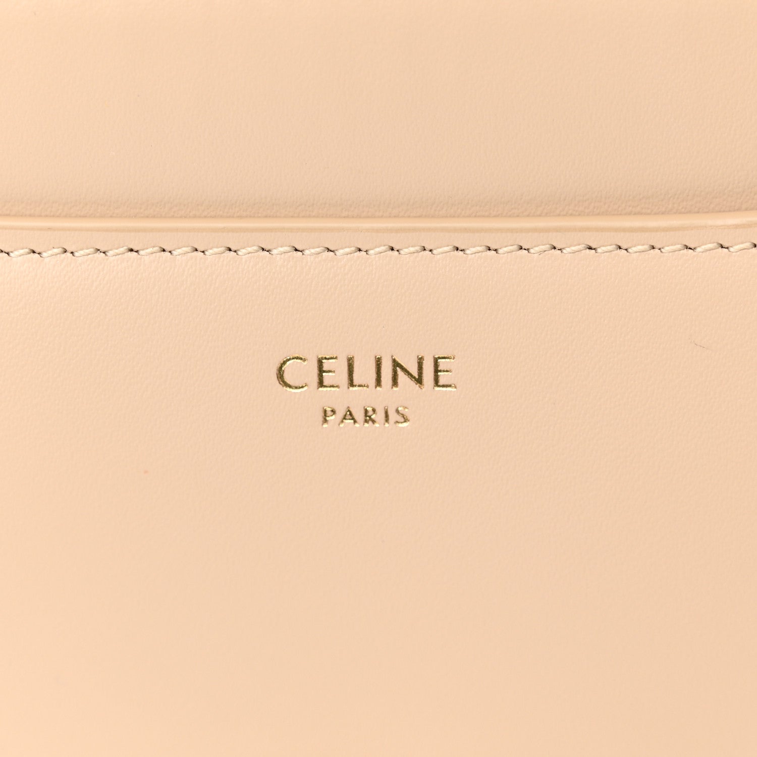 Celine Satinated Calfskin Small 16 Top Handle Bag Nude 8 of 12