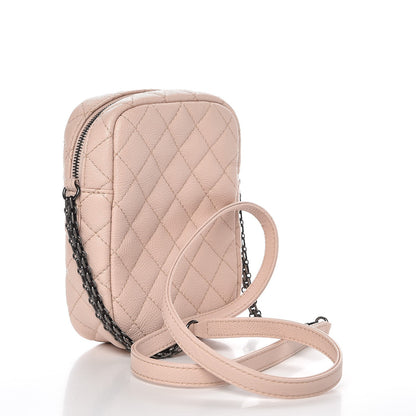 Chanel Grained Calfskin Quilted Reissue Camera Case Light Pink 3 of 8