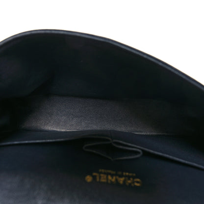 Chanel Lambskin Quilted Medium Double Flap Navy 5 of 12