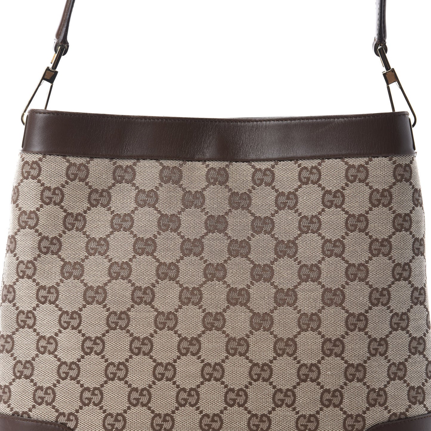 Monogram Hobo Dark Brown