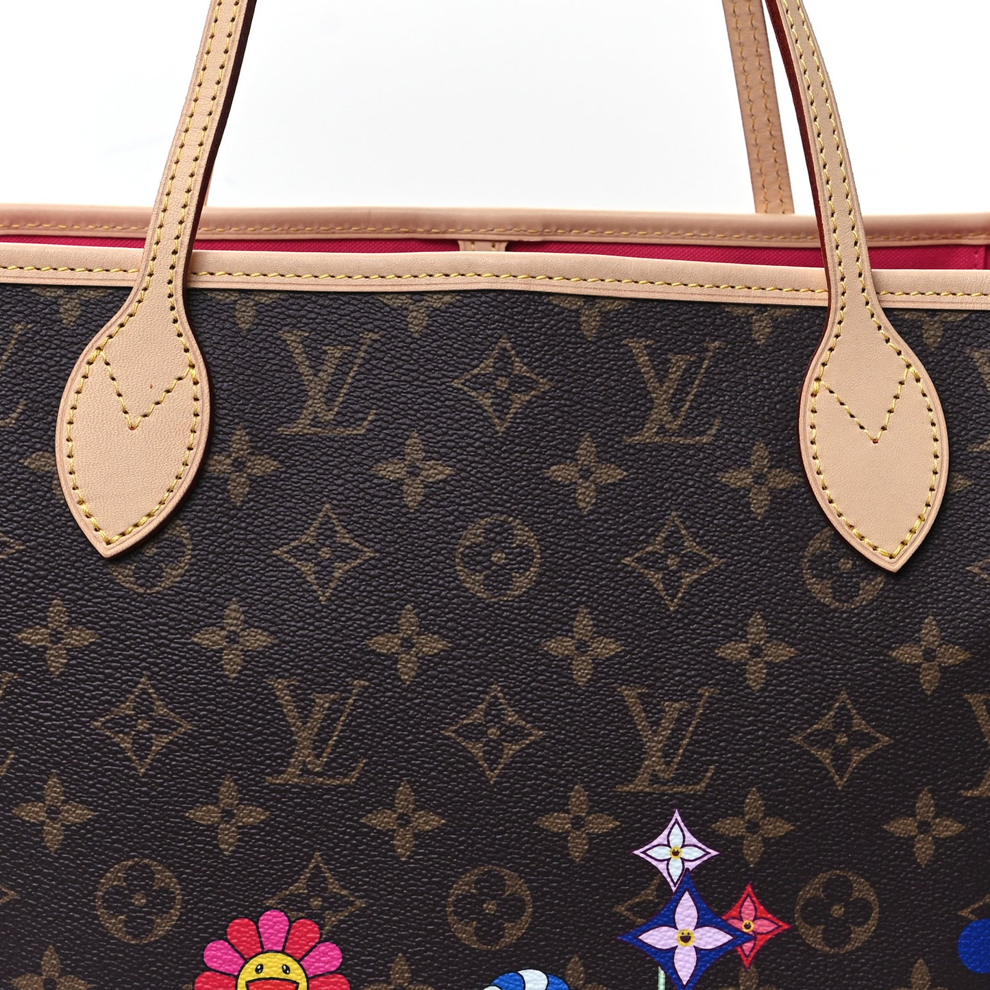 LV X TM Monogram Flowers Neverfull MM