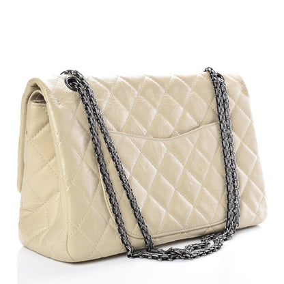 Chanel Aged Calfskin Quilted 2.55 Reissue 227 Flap Beige 4 of 13