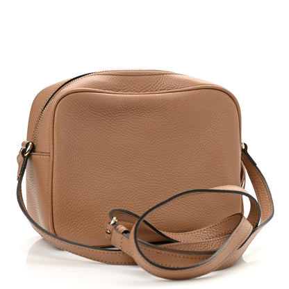 Gucci Pebbled Calfskin Small Soho Disco Bag Camelia 3 of 11