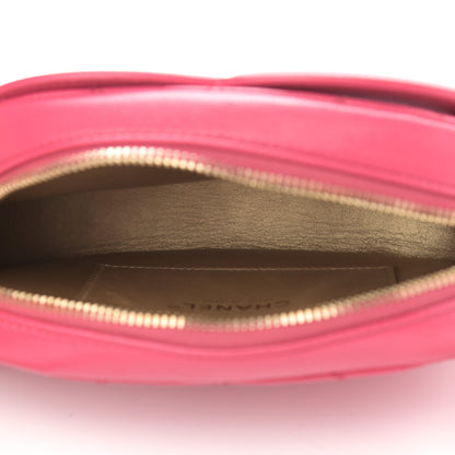 Chanel Lambskin Quilted Coco Midnight Camera Case Pink 4 of 13