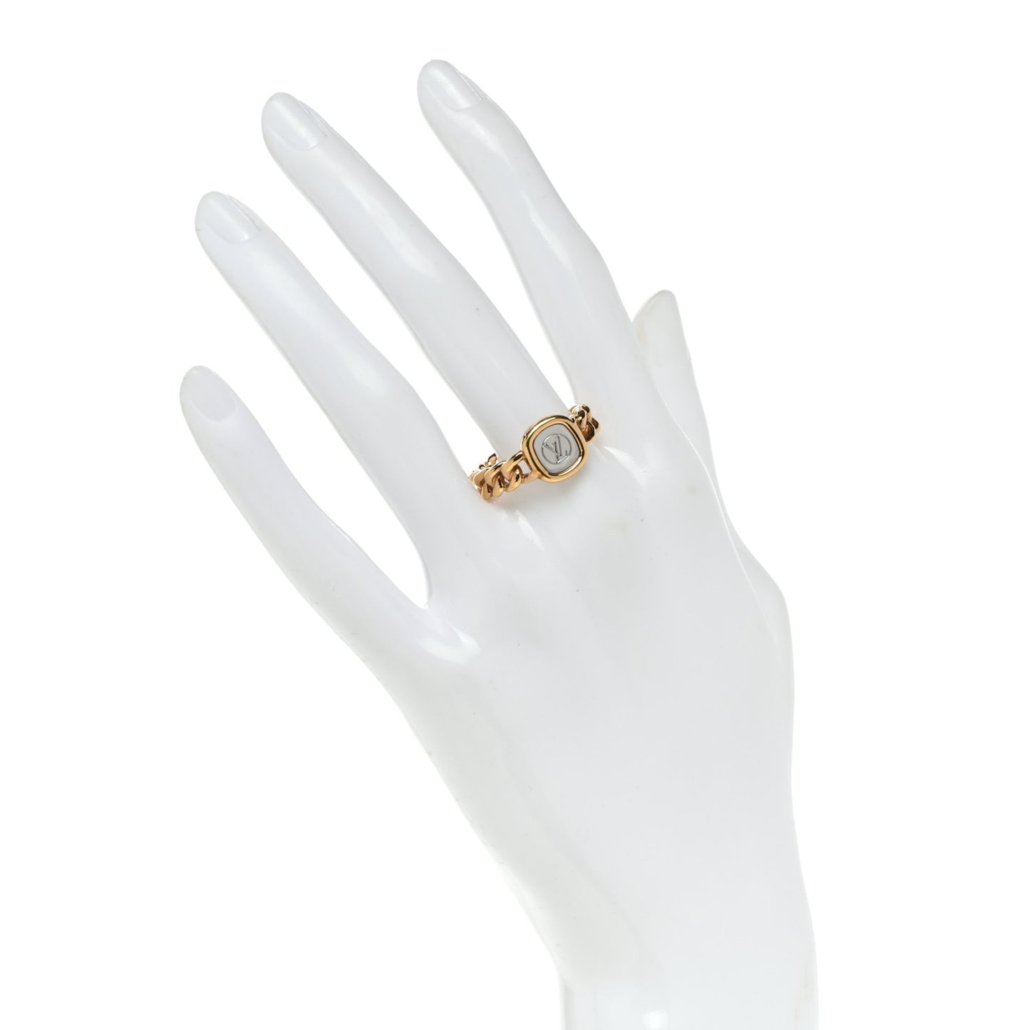 Chain ID Ring Medium 55/7.25 Gold