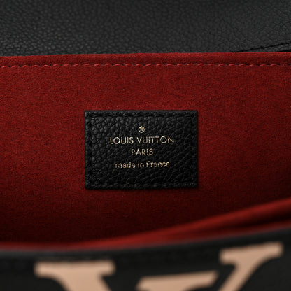 Louis Vuitton Empreinte Monogram Giant Pochette Metis Black Beige 6 of 10