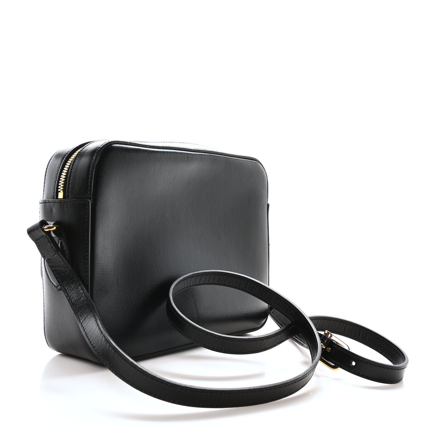 Azalea Calfskin Small Horsebit 1955 Shoulder Bag Black