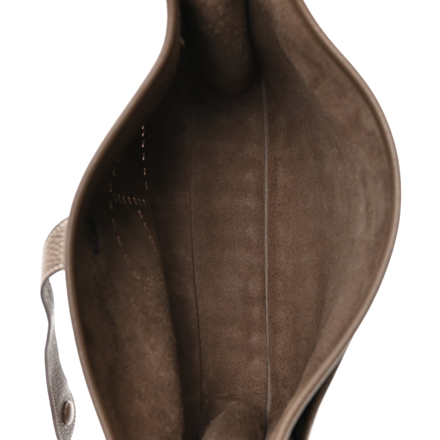 Hermes Taurillon Clemence Evelyne III GM Etoupe 5 of 10