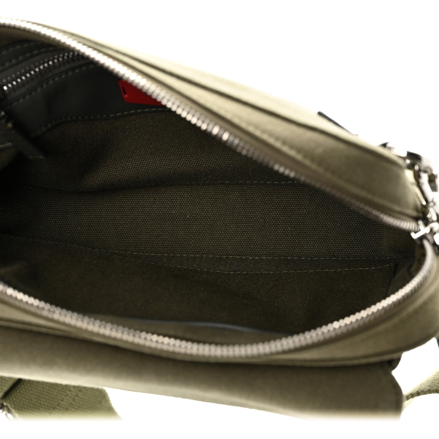 Valentino Garavani Canvas VLTN Print Rockstud Crossbody Olive 5 of 11
