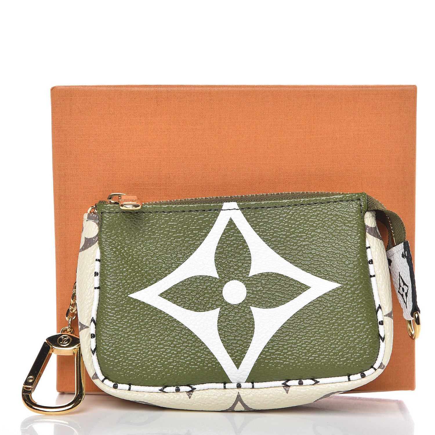 Louis Vuitton Monogram Giant Micro Pochette Accessories Kaki White 8 of 8
