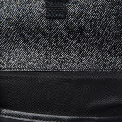Prada Tessuto Nylon Saffiano Phone Case Crossbody Black 6 of 8