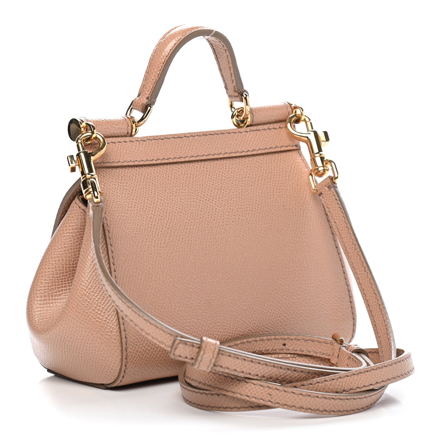 Dauphine Mini Miss Sicily Satchel Tortora Sand