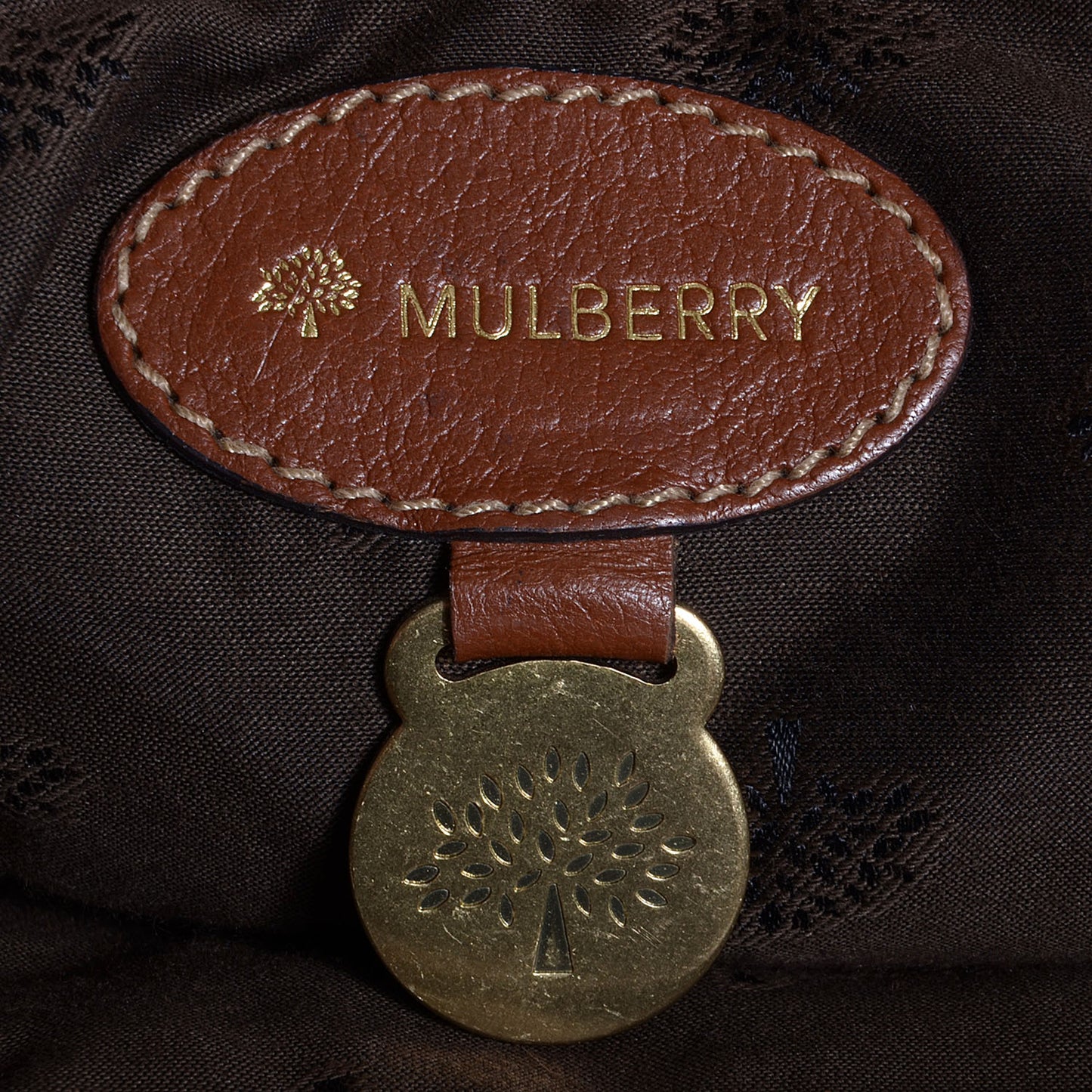 Soft Buffalo Leather Oversized Alexa Oak