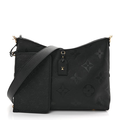 Louis Vuitton Empreinte Monogram Giant CarryAll MM Black 3 of 10