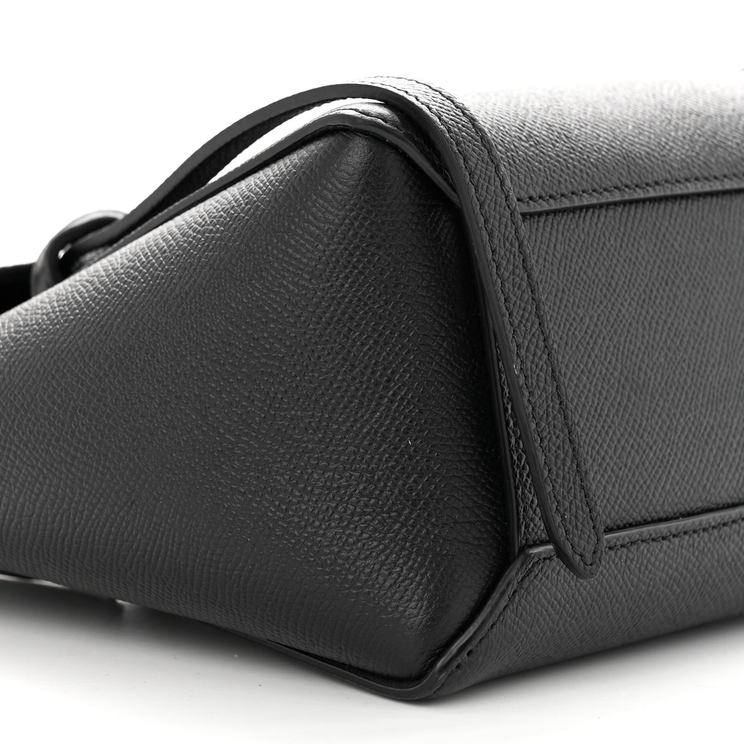 Celine Grained Calfskin Nano Belt Bag Black 9 of 11