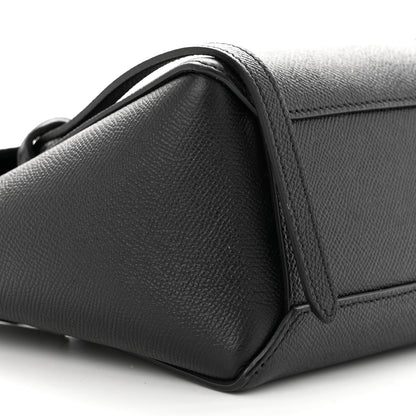 Celine Grained Calfskin Nano Belt Bag Black 9 of 11