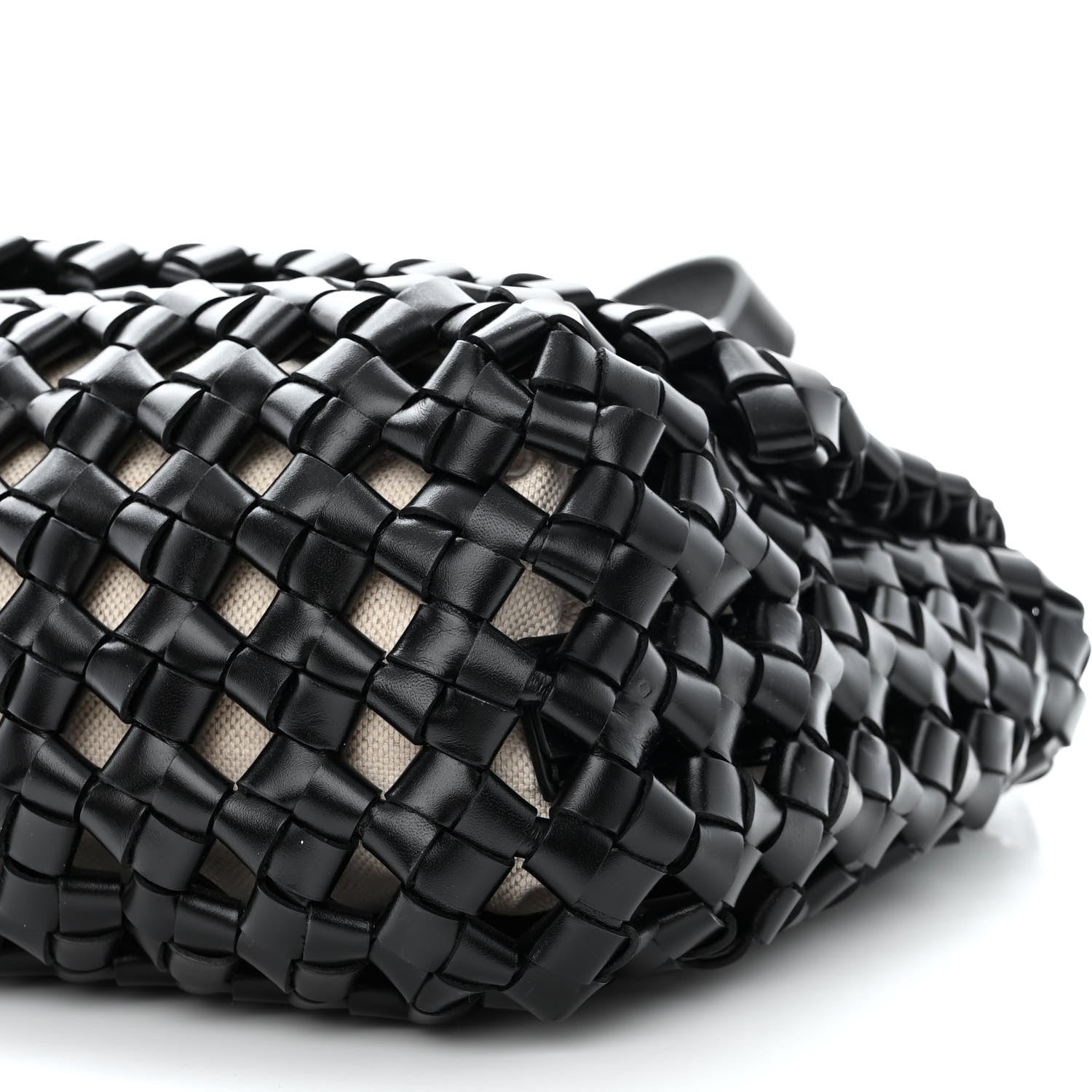 Bottega Veneta Nappa Intrecciato Crochet The Window Crossbody Bag Black 12 of 12