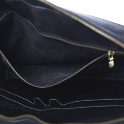 Louis Vuitton Epi Porte-Documents Voyage Briefcase Black 9 of 12