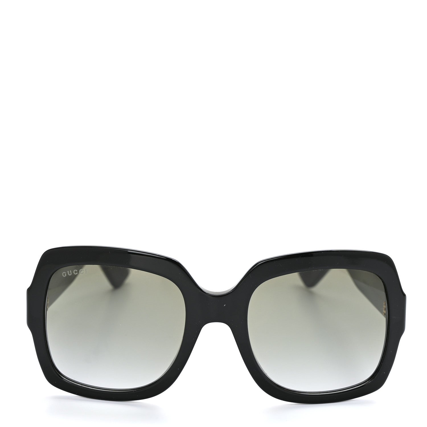 Gucci Acetate Square Frame Sunglasses GG0036S Black 2 of 7