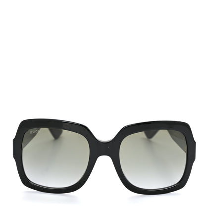 Gucci Acetate Square Frame Sunglasses GG0036S Black 2 of 7