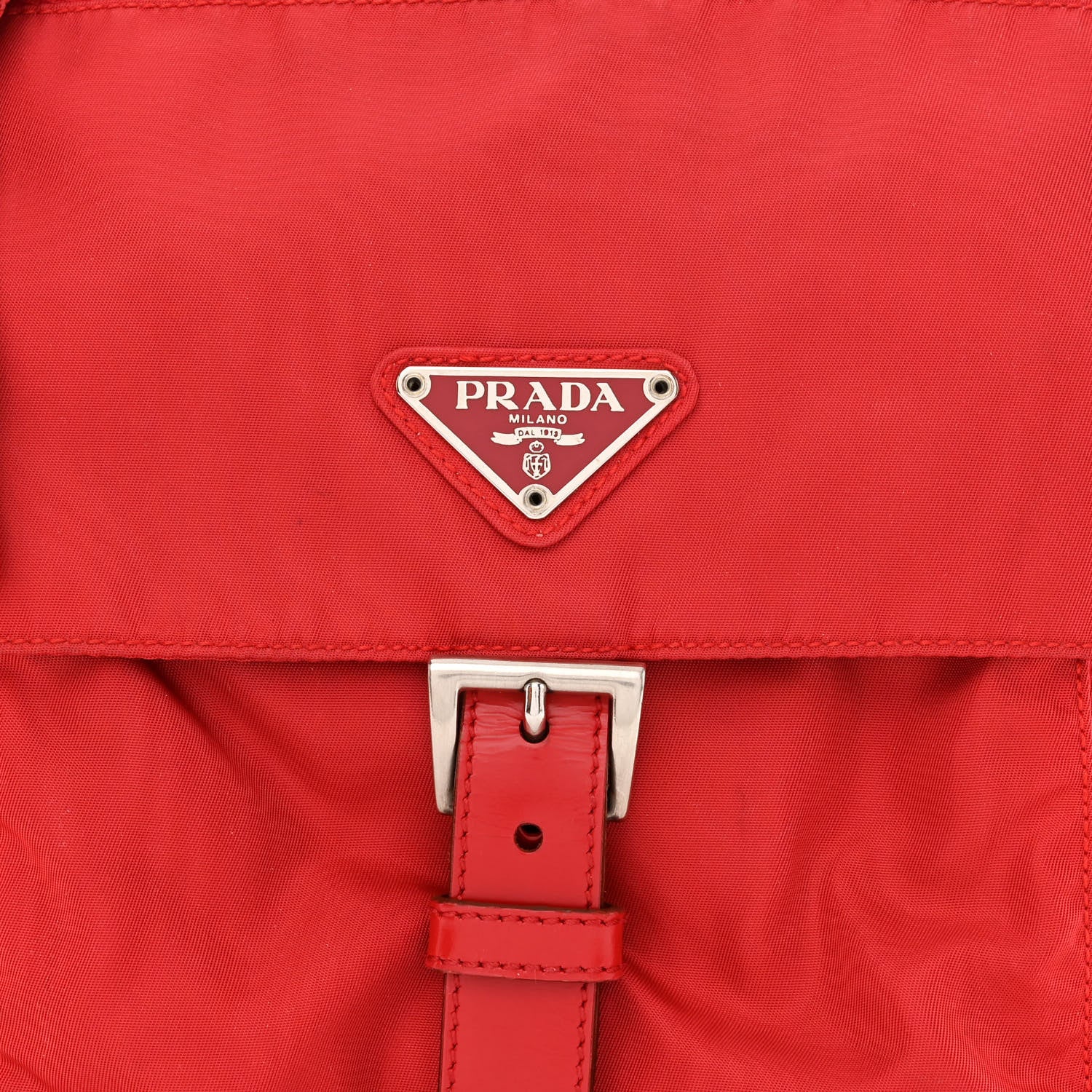 Prada Nylon Vela Sport Messenger Bag Rosso 8 of 13