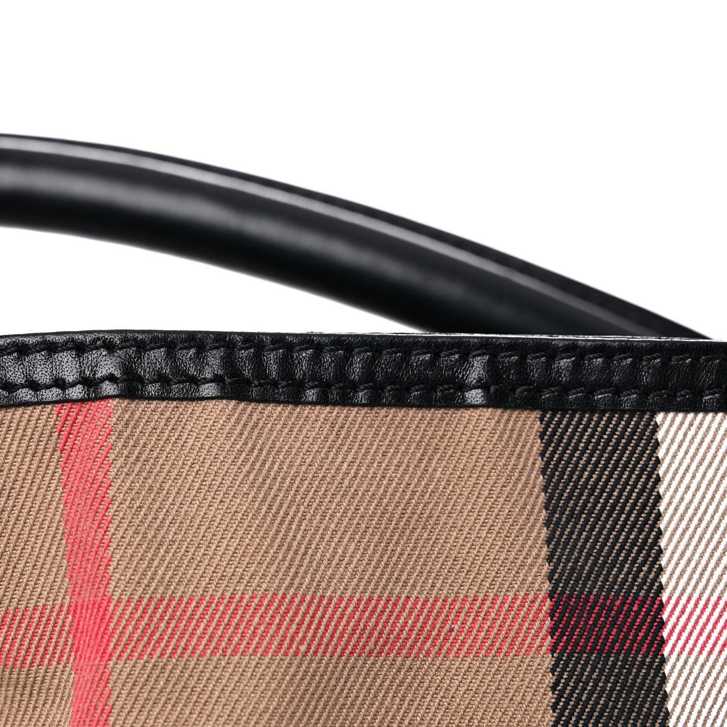 House Check Bridle Calfskin Medium Gosford Hobo Black