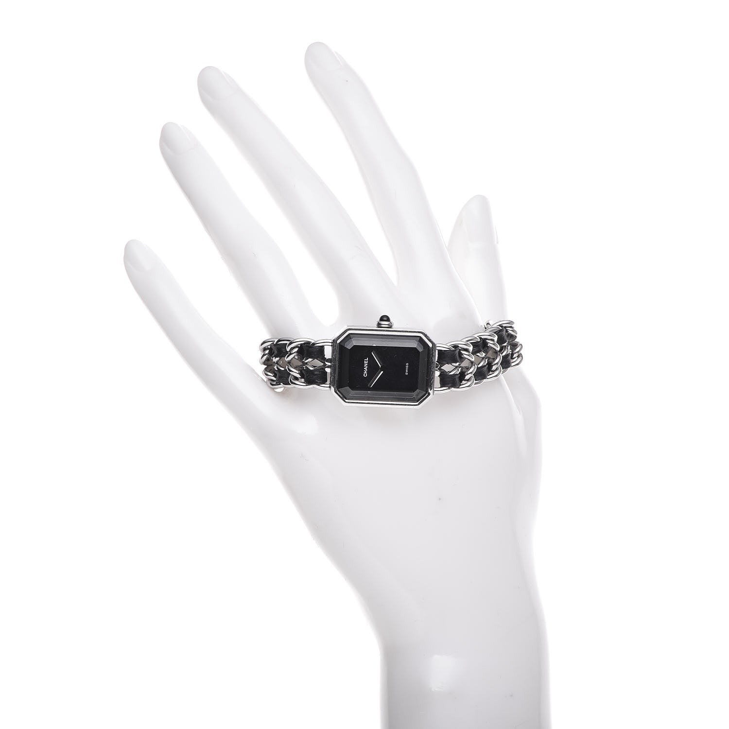 Chanel Stainless Steel Lambskin 20mm Chain Premiere Quartz Watch M 2 of 10