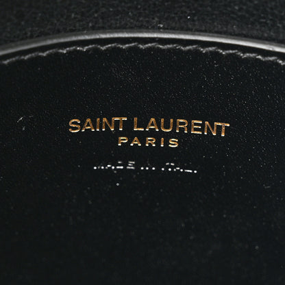 Saint Laurent Box Calfskin Mini Voltaire Shoulder Bag Black 6 of 10