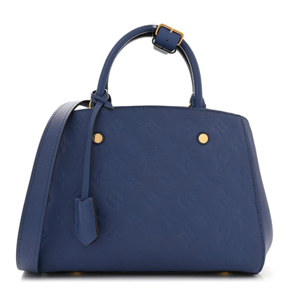 Louis Vuitton Empreinte Montaigne BB Denim 1 of 10