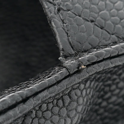 Chanel Caviar Quilted Wallet on Chain WOC Black 12 of 14