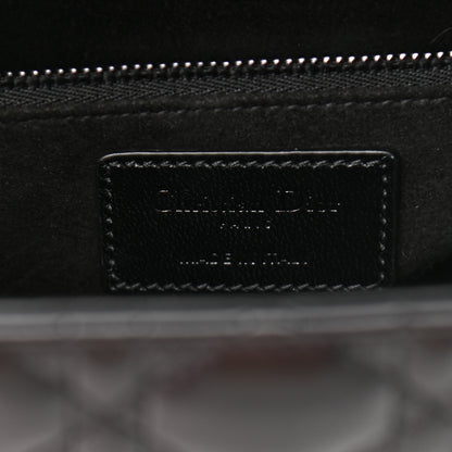 Christian Dior Lambskin Cannage Medium Lady Dior Black 5 of 10