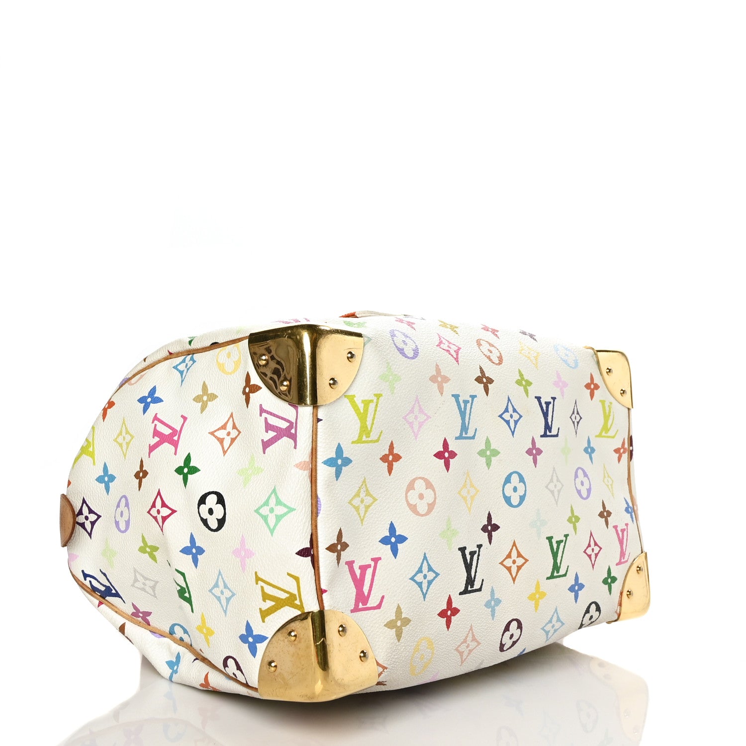 Louis Vuitton Monogram Multicolor Speedy 30 White 4 of 9