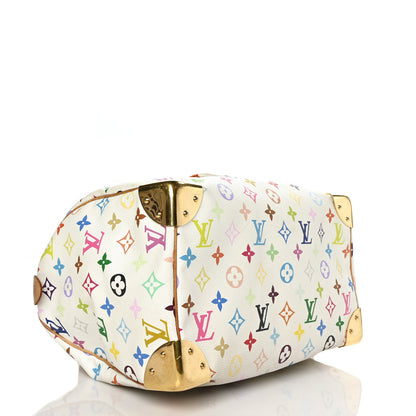 Louis Vuitton Monogram Multicolor Speedy 30 White 4 of 9