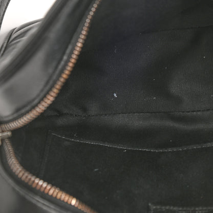 Saint Laurent Calfskin Matelasse Monogram Lou Camera Bag Black 7 of 11