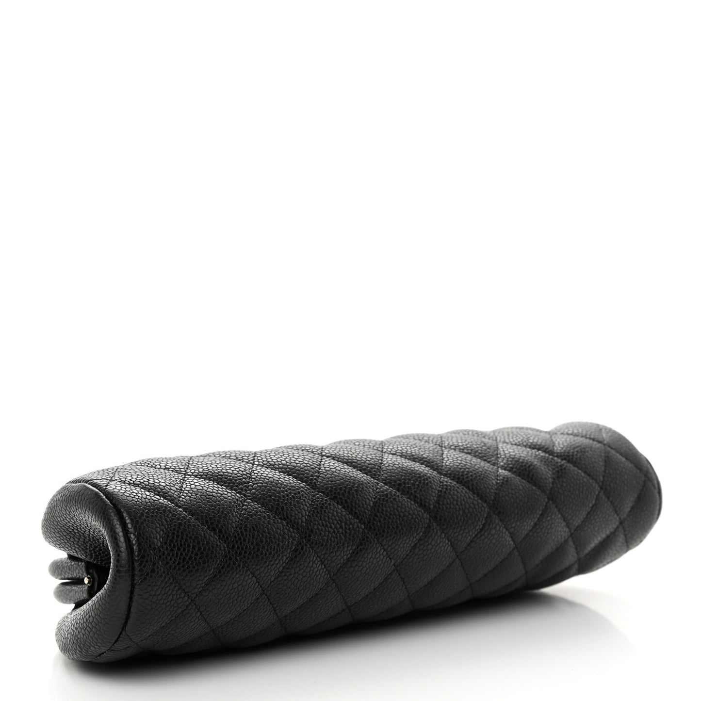 Caviar Quilted Timeless Clutch Black