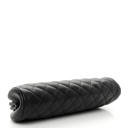 Chanel Caviar Quilted Timeless Clutch Black 4 of 13