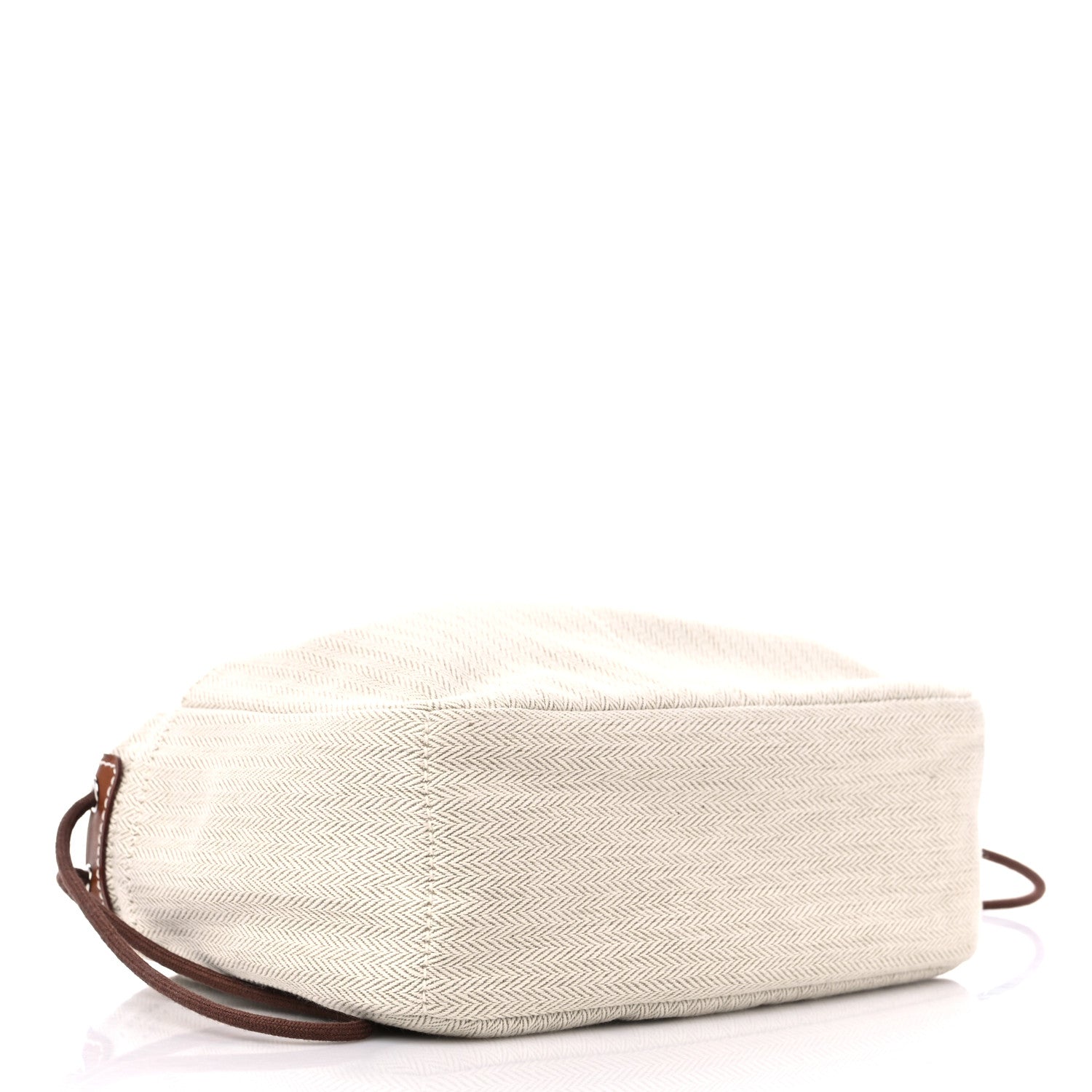 Hermes Canvas Barenia Fourbi 20 PM Pouch Naturel Fauve 4 of 8