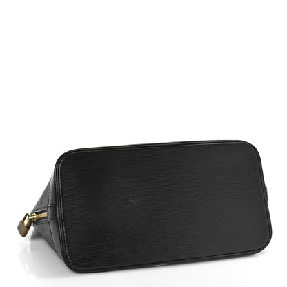 Louis Vuitton Epi Alma PM Black 3 of 11