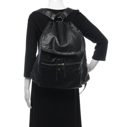 Balenciaga Agneau Classic Hardware S Traveler Backpack Black 2 of 8