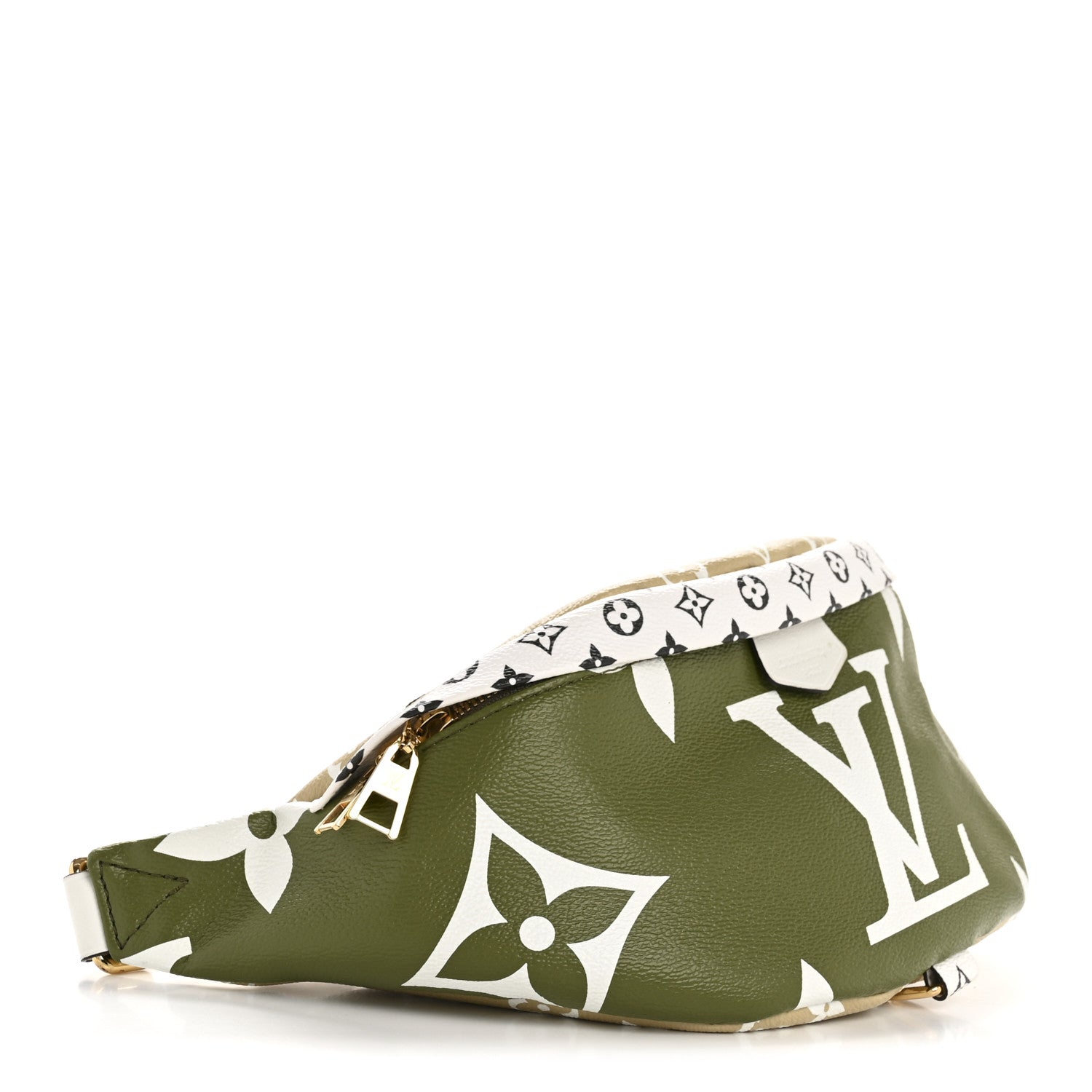Louis Vuitton Monogram Giant Bumbag Kaki Beige 4 of 13
