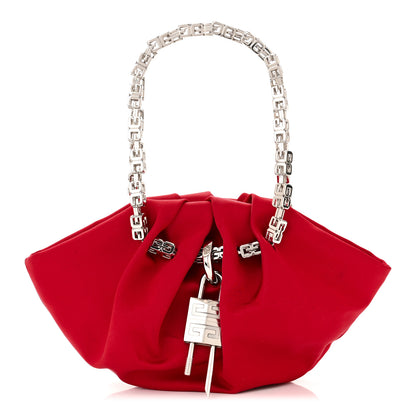 Givenchy Satin Mini Kenny Shoulder Bag Red 1 of 11