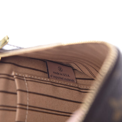 Louis Vuitton Monogram Neverfull MM GM Pochette 7 of 9