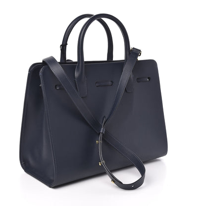 Mansur Gavriel Calfskin Sun Bag Blu 3 of 9