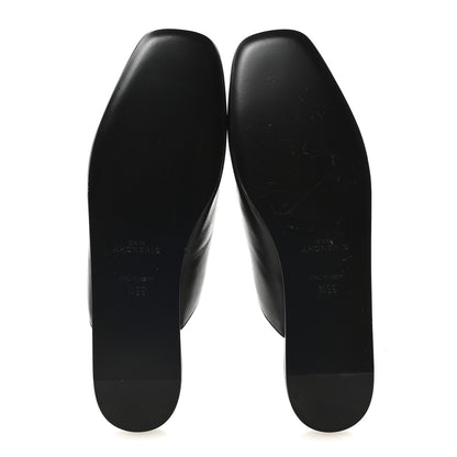 Givenchy Calfskin Dune Bedford Logo Mule Slides 35.5 Black 6 of 9
