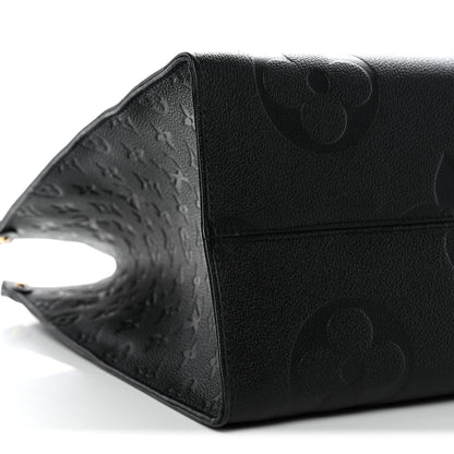 Louis Vuitton Empreinte Monogram Giant Onthego GM Black 9 of 11