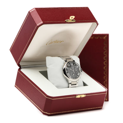 Cartier Stainless Steel 44mm Ballon Bleu De Cartier Chronograph Automatic Watch Black 5 of 5