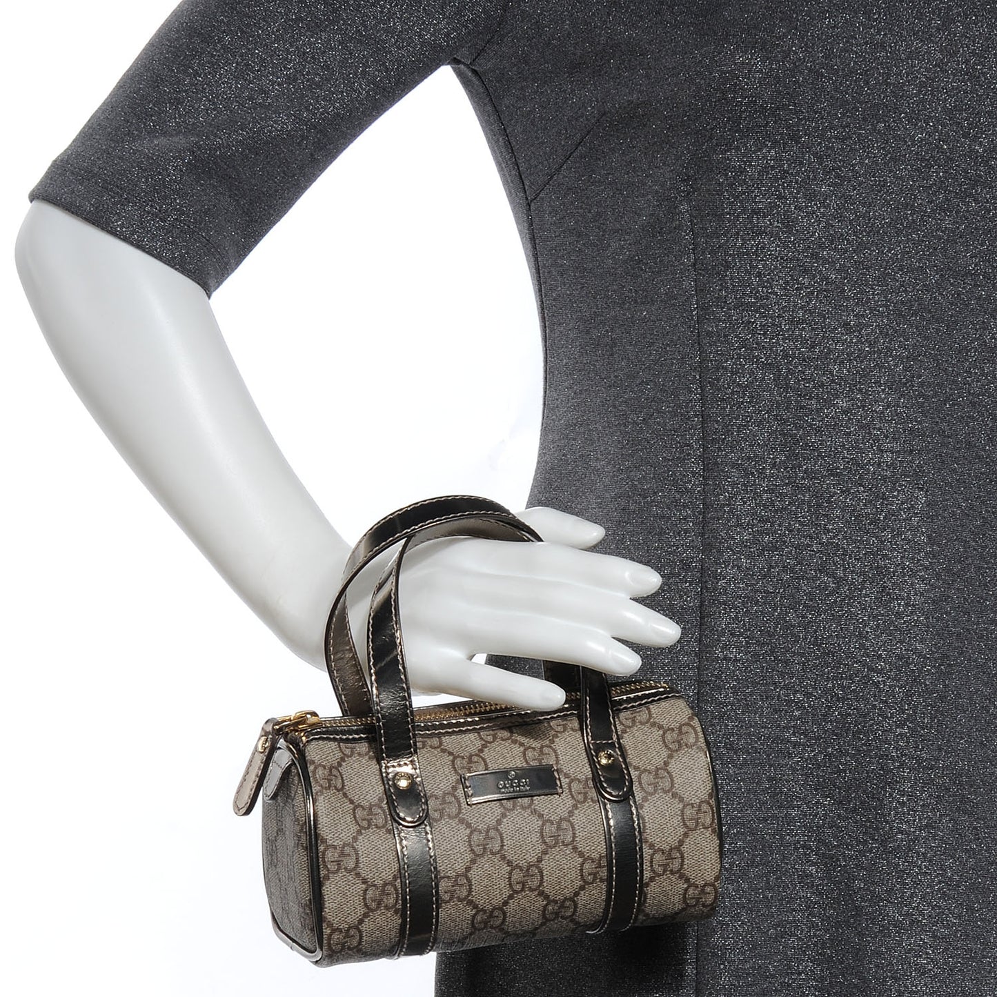 Monogram Micro Joy Boston Metallic