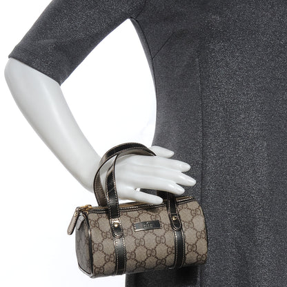 Gucci Monogram Micro Joy Boston Metallic 2 of 8